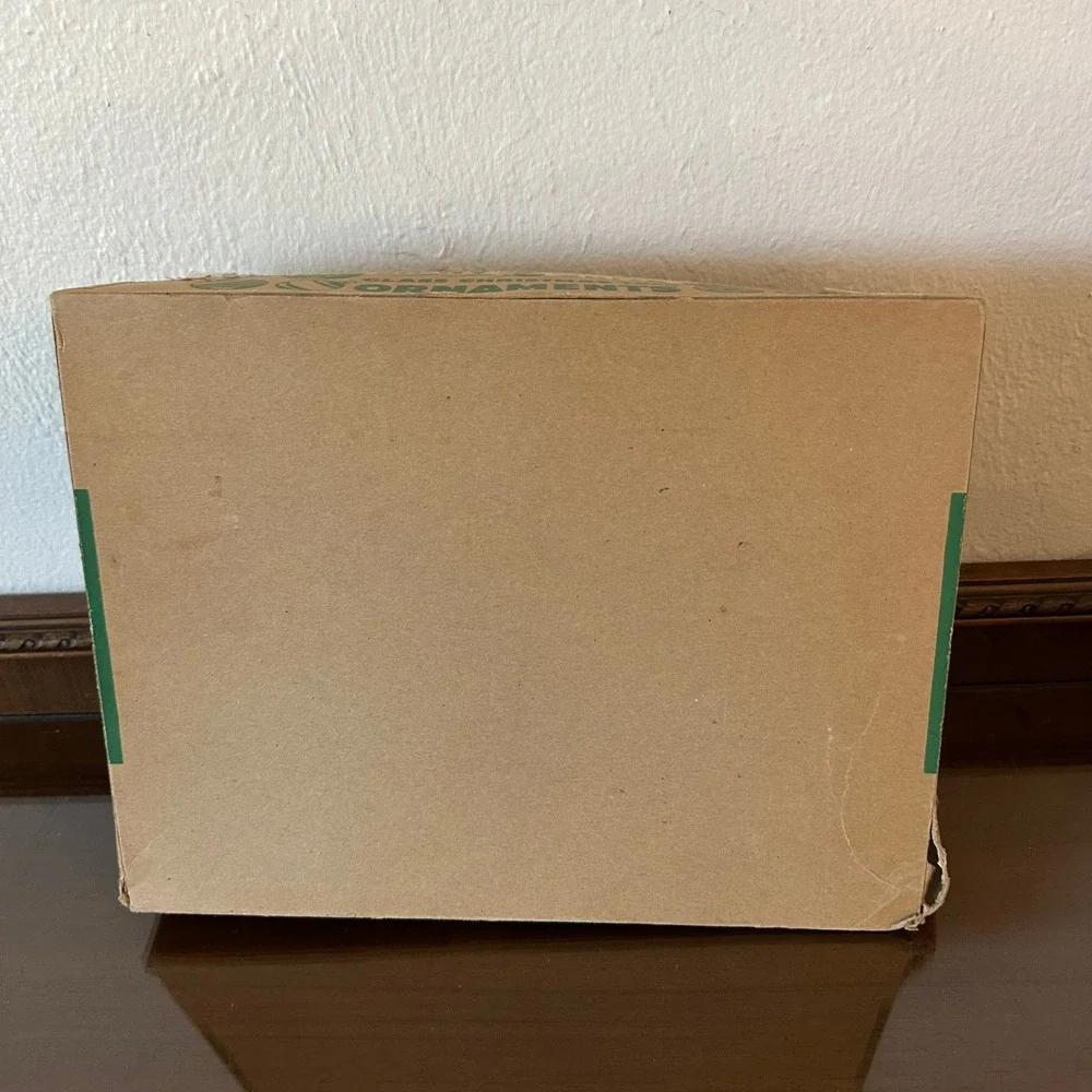 Vintage Shiny Brite Glass Christmas Ornament Box Base Max Eckardt & Sons 13x9x3